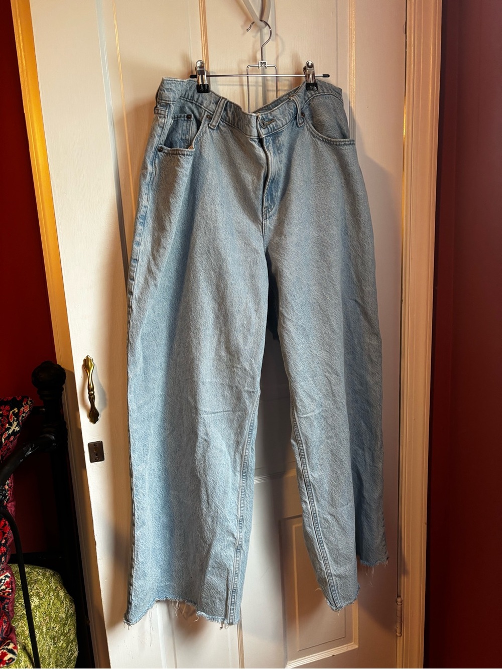 Abercrombie and Fitch Low-rise Baggy Jeans
